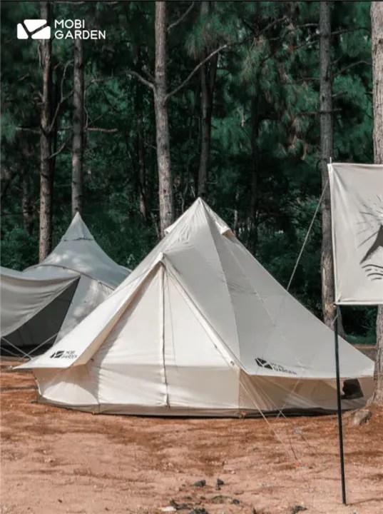 Намет-шатро Mobi Garden ERA Camp 260 NX20561036 ivory фото 8