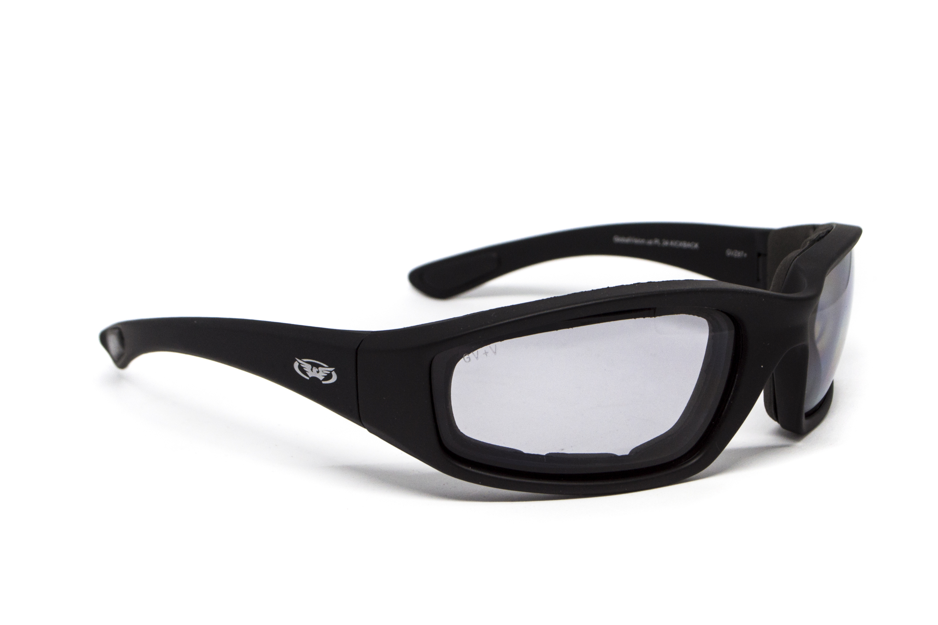 Очки защитные фотохромные с поляризацией Global Vision Kickback-Z Polarized+Photochromic (light gray) Anti-Fog фото 3
