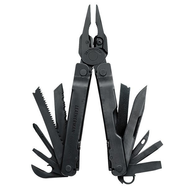 Мультитул LEATHERMAN Super Tool 300 BLACK, чехол MOLLE, картонная коробка