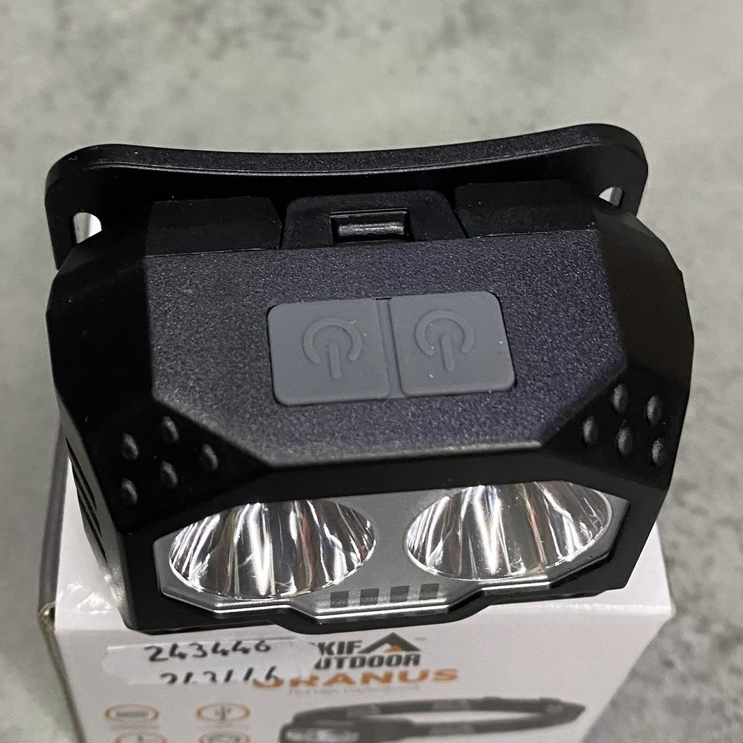 Фонарь налобный Skif Outdoor Uranus, белый + зеленый свет, аккумулятор 1200 mAh, свечение до 5 часов фото 6