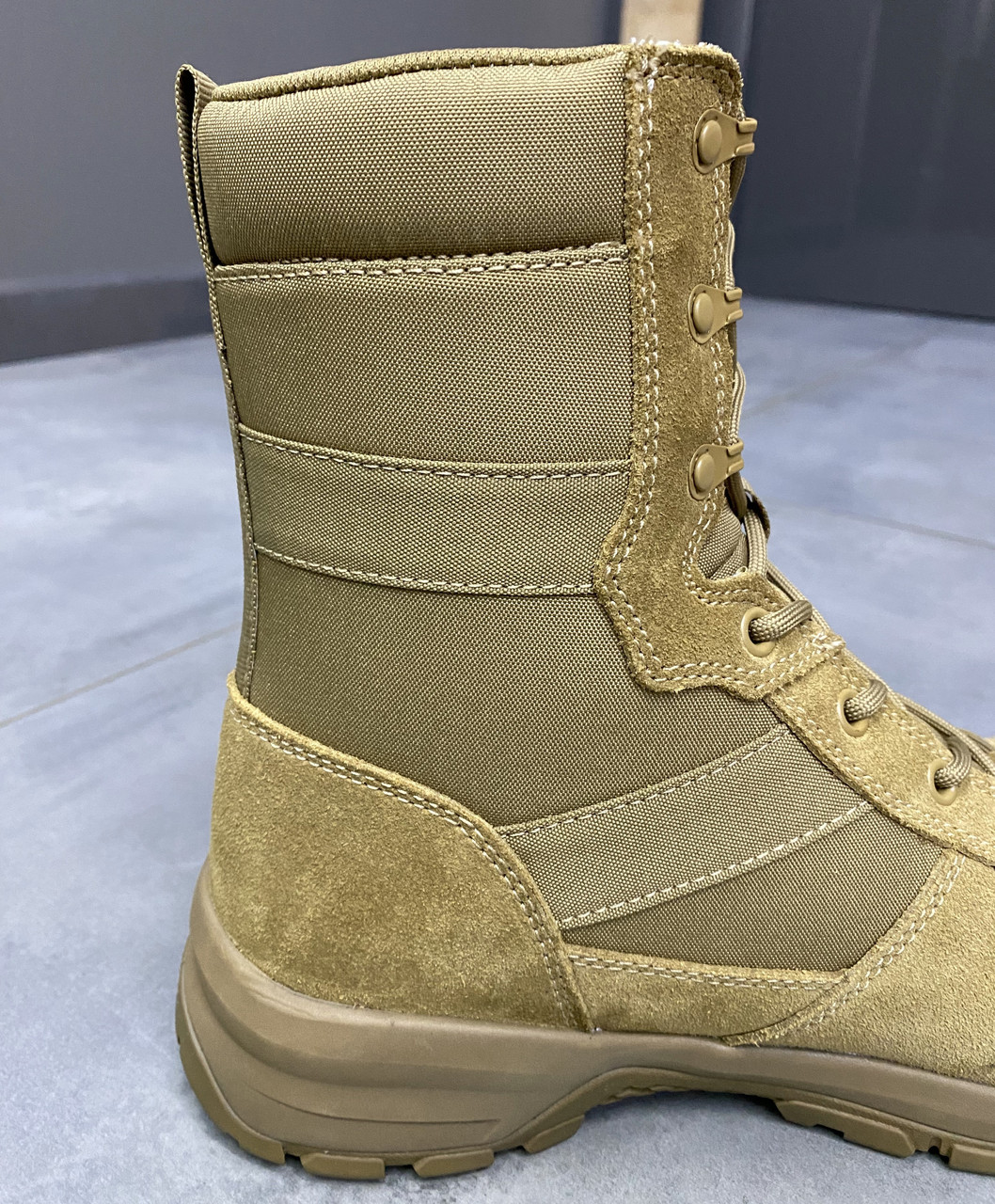 Берцы Belleville Spear Point Lightweight Hot Weather, размер 11.5/44.5, цвет Койот, весна-лето, стандарт армии США фото 9