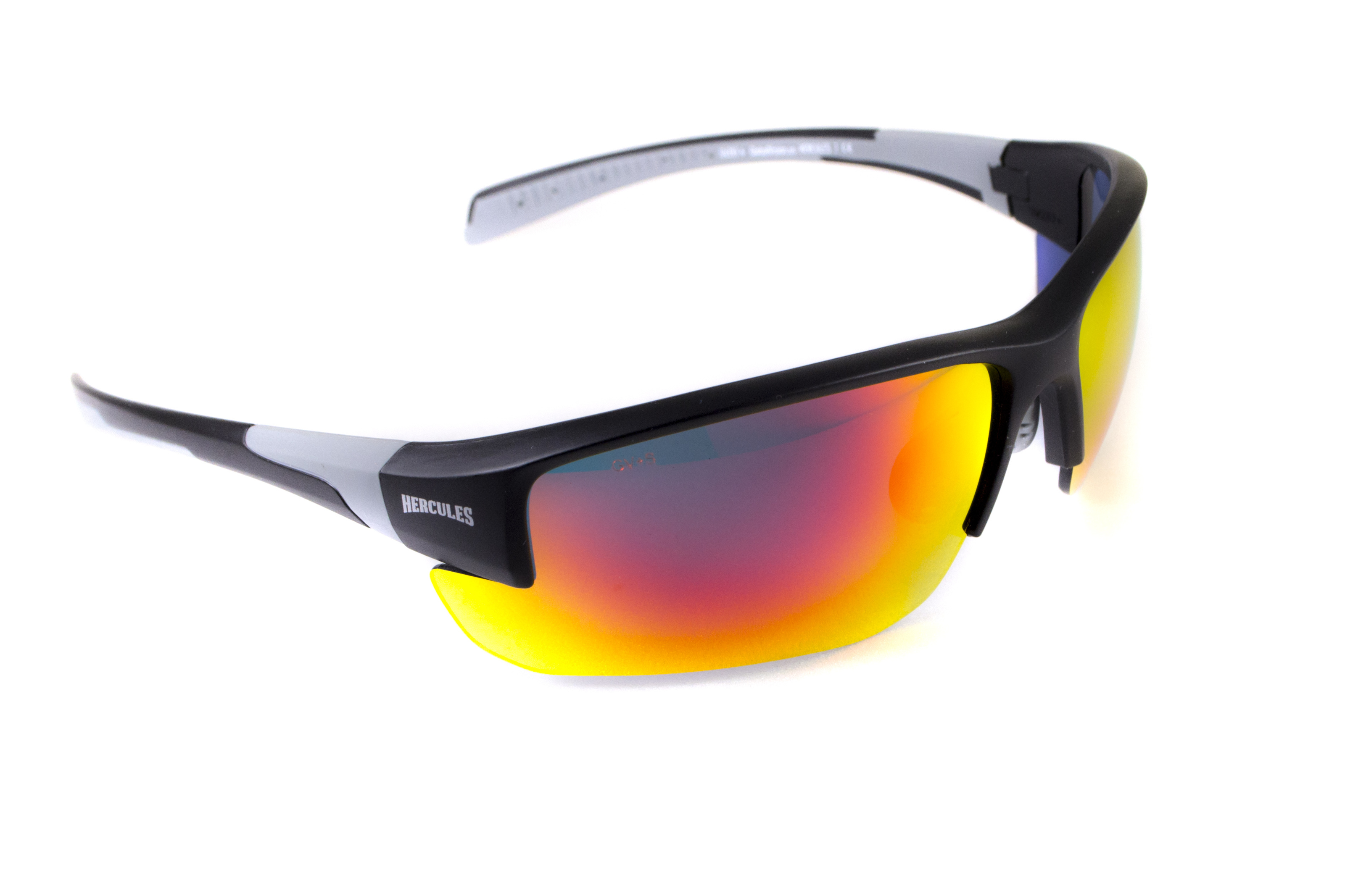 Защитные очки Global Vision Hercules-7 (G-Tech red), зеркальные красные фото 4