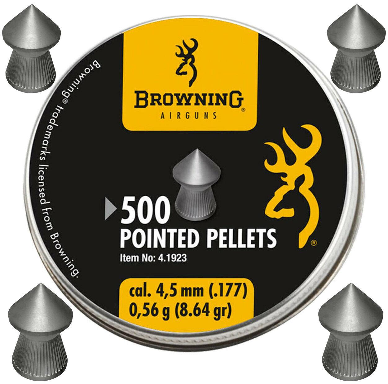 Кулі Umarex Browning Pointed Pellets 0,56гр. кал.177, 500шт.