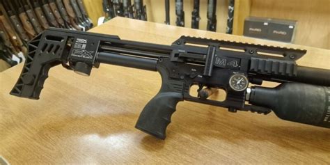Пневматична редукторна гвинтівка FX Airgun M4 STD Black .177 кал фото 4