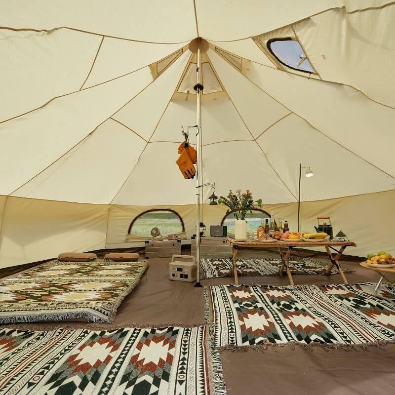Намет-шатро Mobi Garden ERA Camp Campsite Version 260 NX21561029 ivory фото 6