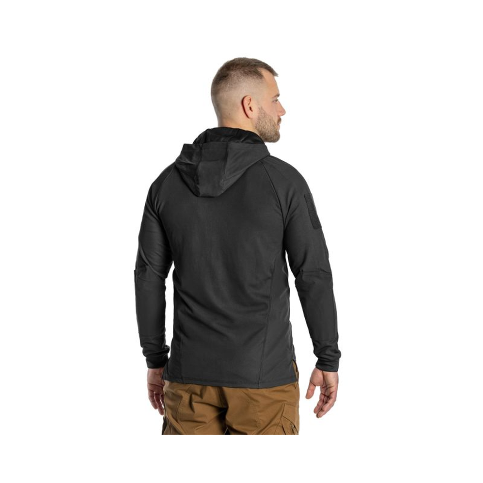 Кофта тактична Helikon-Tex RANGE HOODIE - TopCool, чорний, розмір M фото 2