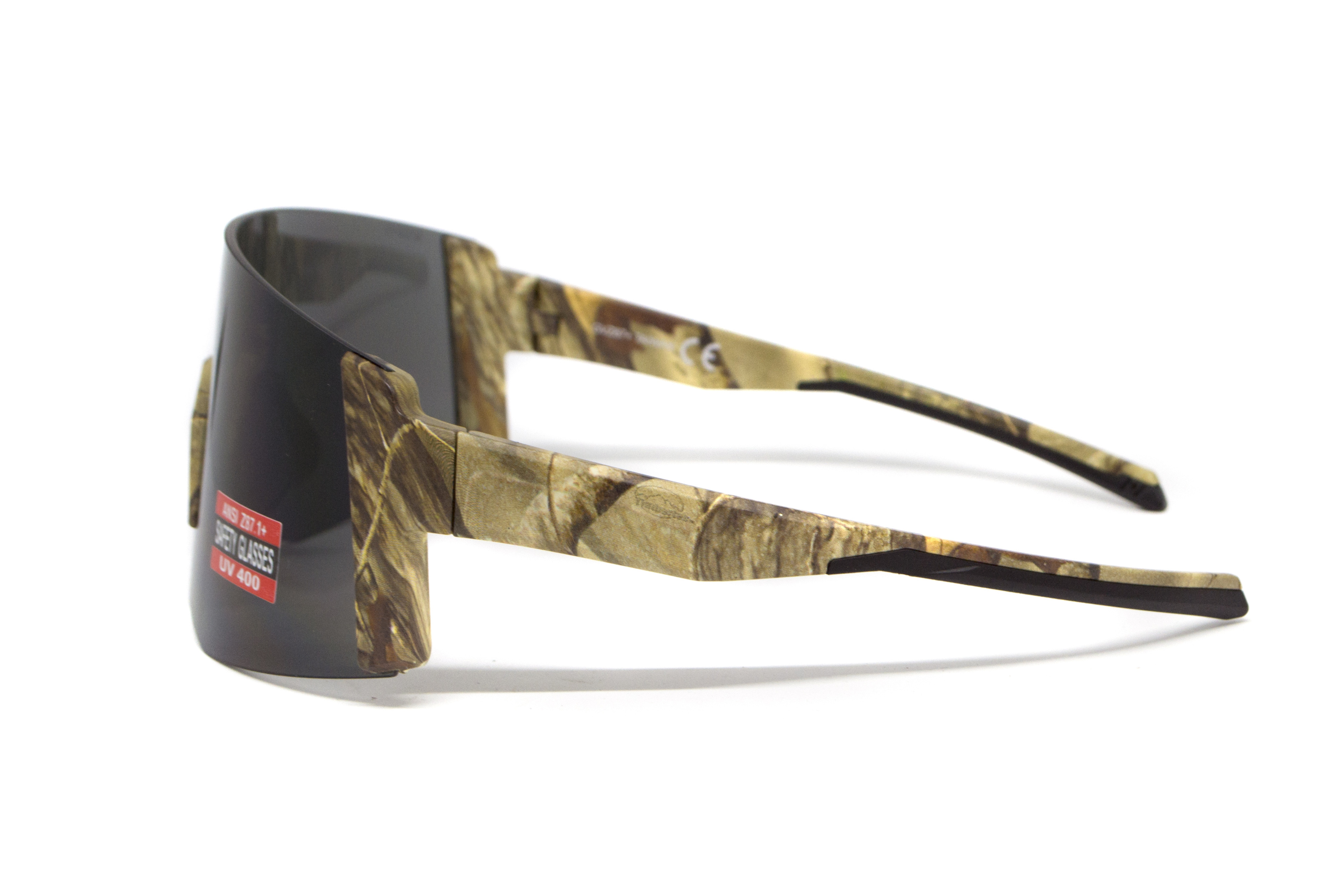 Очки защитные Global Vision Astro+RX Camo (gray), серые в камуфлированной оправе с диоптрической вставкой в комплекте фото 8