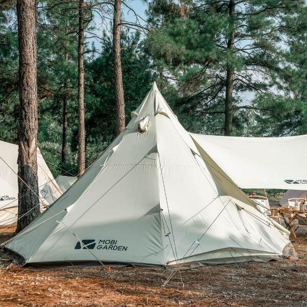 Намет-шатро Mobi Garden ERA Camp 230 NX20561037 ivory фото 4