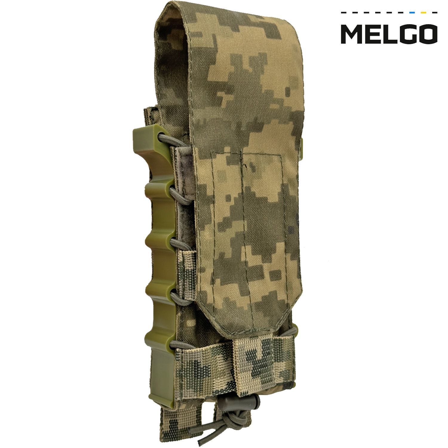 Подсумок под 1 магазин корпусный с клапаном Пиксель ММ-14 Cordura MELGO