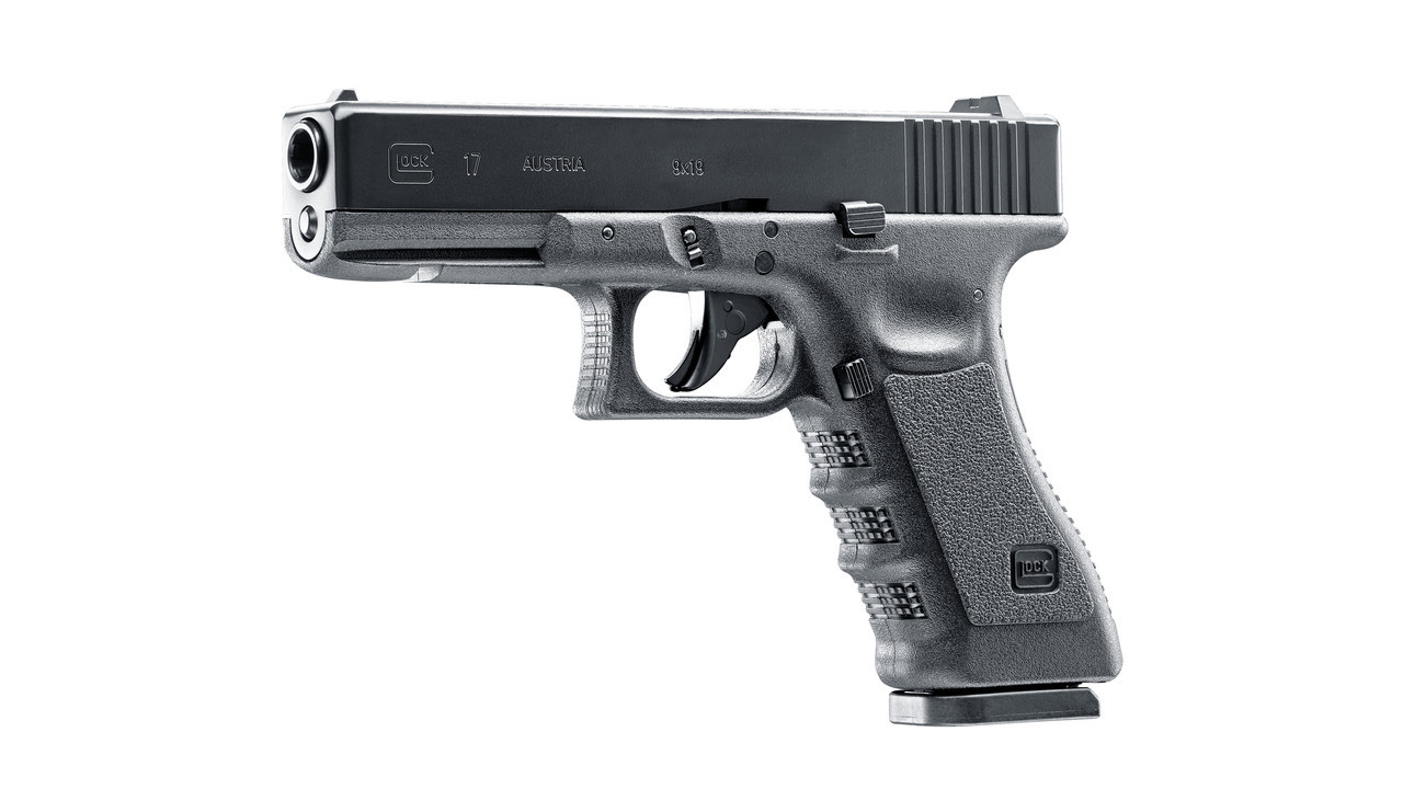 Пістолет Umarex Glock 17, кульки ВВ+кулі 4.5 мм, 110 м/с, з блоубэк фото 2