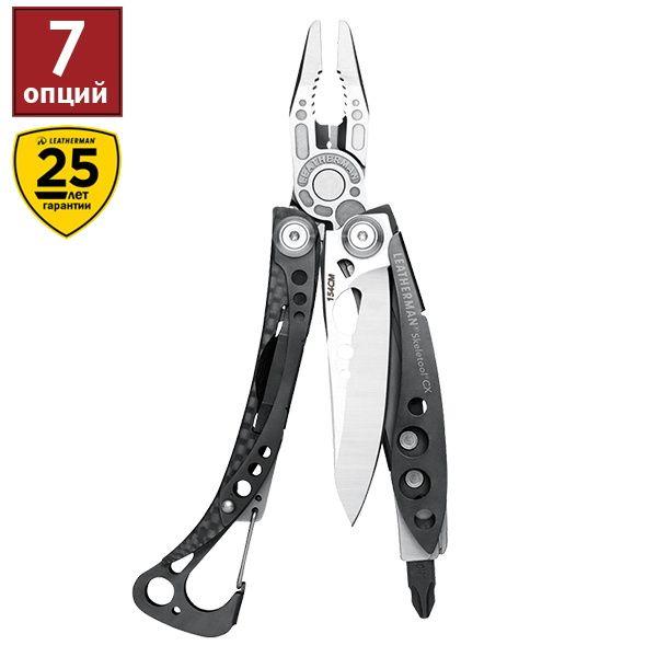 Мультитул LEATHERMAN Skeletool CX, чохол синтетика