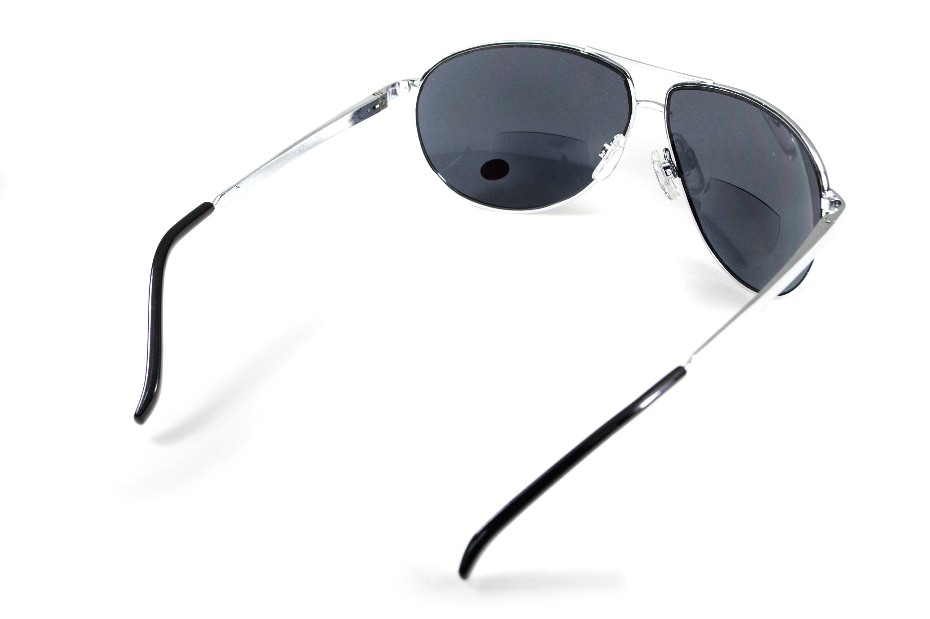 Біфокальні захисні окуляри Global Vision Aviator Bifocal (+2.0) (gray) сірі фото 10