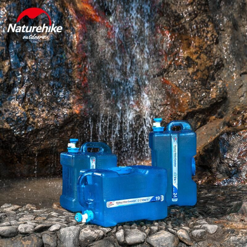 Каністра для води Naturehike PC7 NH18S024-T, 24 л, синя фото 4