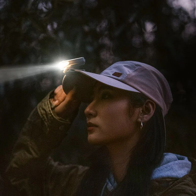 Ліхтар з кліпсою Naturehike NH21ZM013, бежевий фото 2