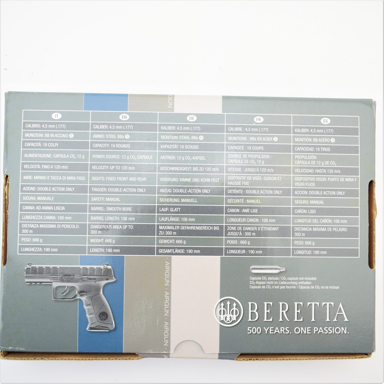 Пневматичний пістолет UMAREX Beretta APX, 4,5 мм ВВ, 120м/с, металевий затвор c блоу-бек фото 7