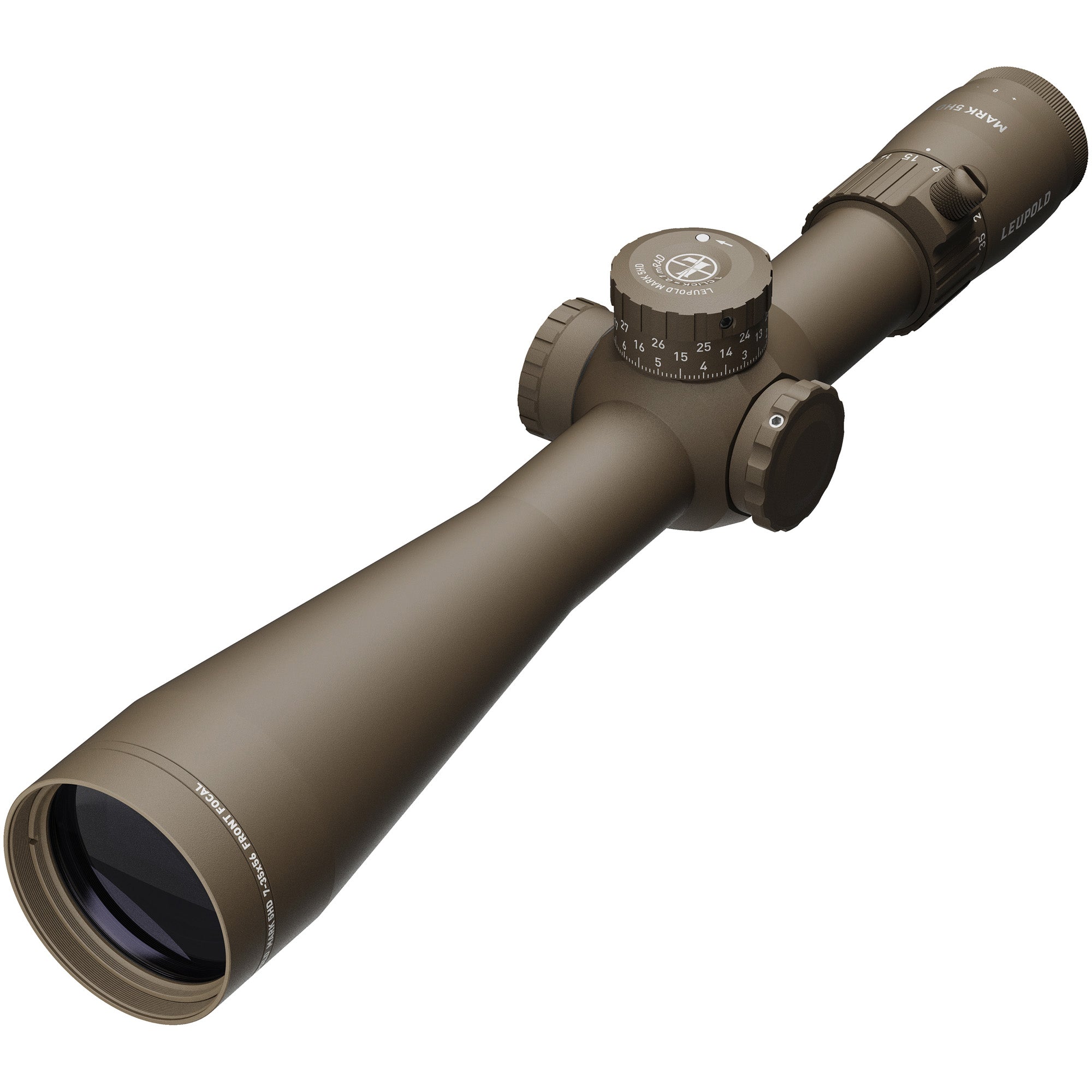 Приціл оптичний LEUPOLD MARK 5HD 5-25x56 (35mm) M5C3 FFP Tremor 3 FDE фото 2