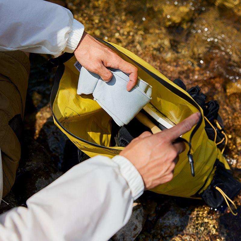 Водонепроникний рюкзак Naturehike CNH22BB003, 25 л, жовтий фото 9
