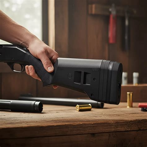 MAG490-FDE Приклад Magpul SGA для Mossberg 500/590/590A1, Maverick88 - Flat Dark Earth фото 8