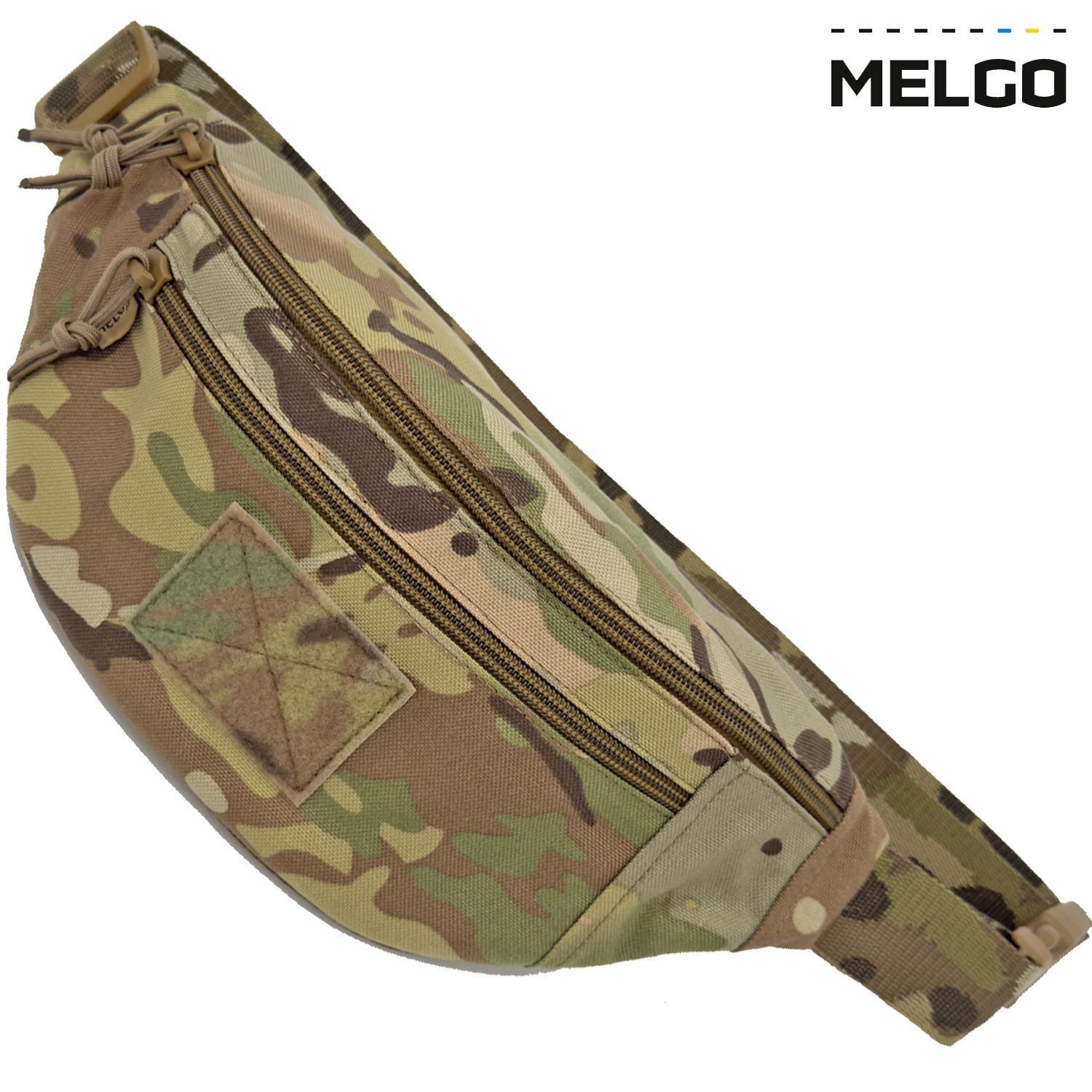 Тактична поясна Сумка-Бананка Cordura 1000 D Мультикам MELGO
