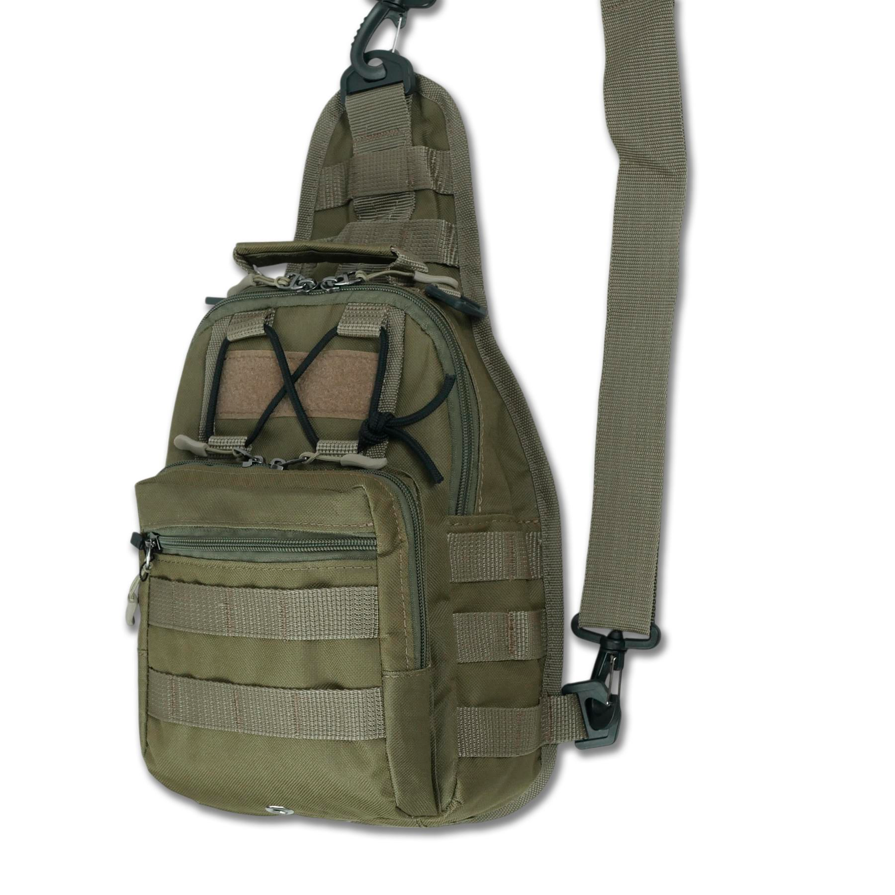 Сумка через плече — Койот з MOLLE-системою фото 3