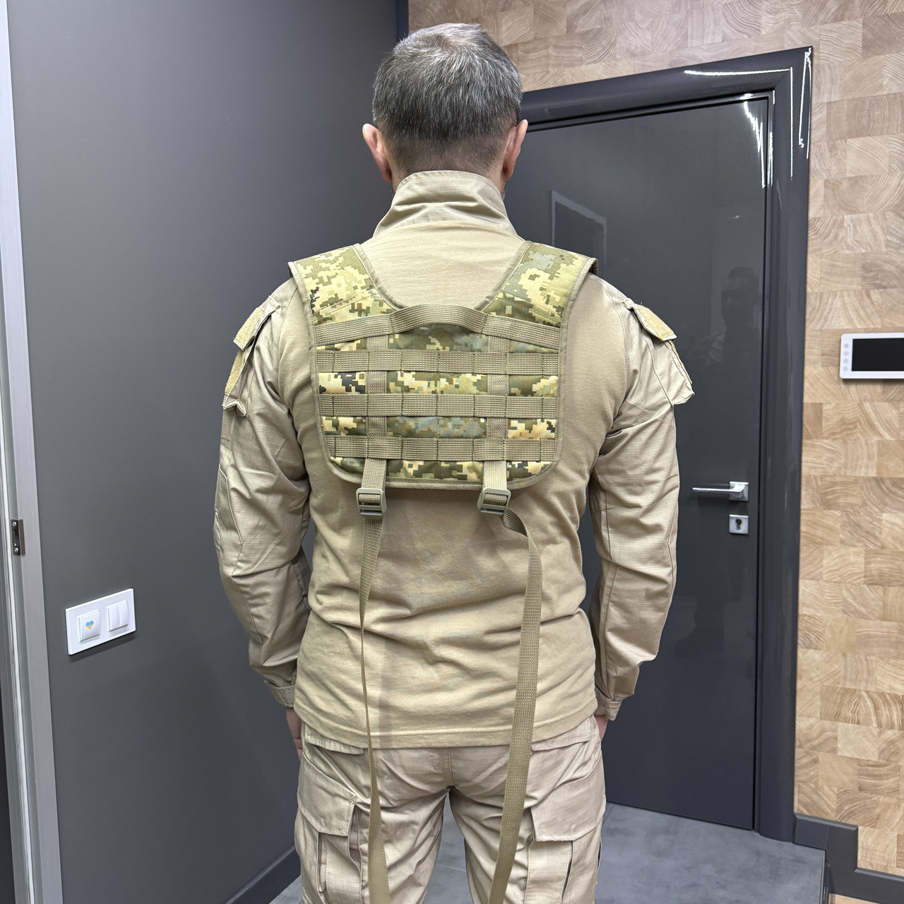 Плечи к варбелту, система Молли, Cordura 1000D, WINTAC, Пиксель, плечи к разгрузочному поясу, лямки для РПС фото 3