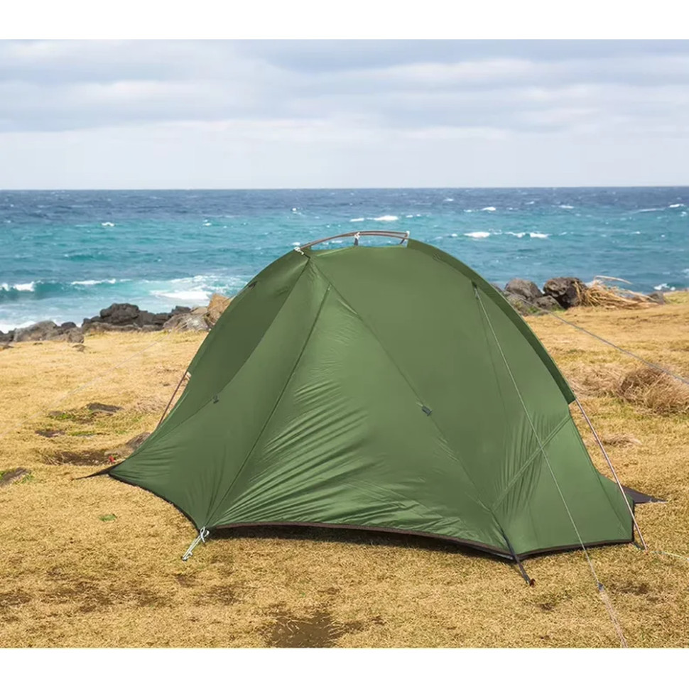 Намет двомісний Naturehike Tagar NH17T180-J, темний зелений фото 6