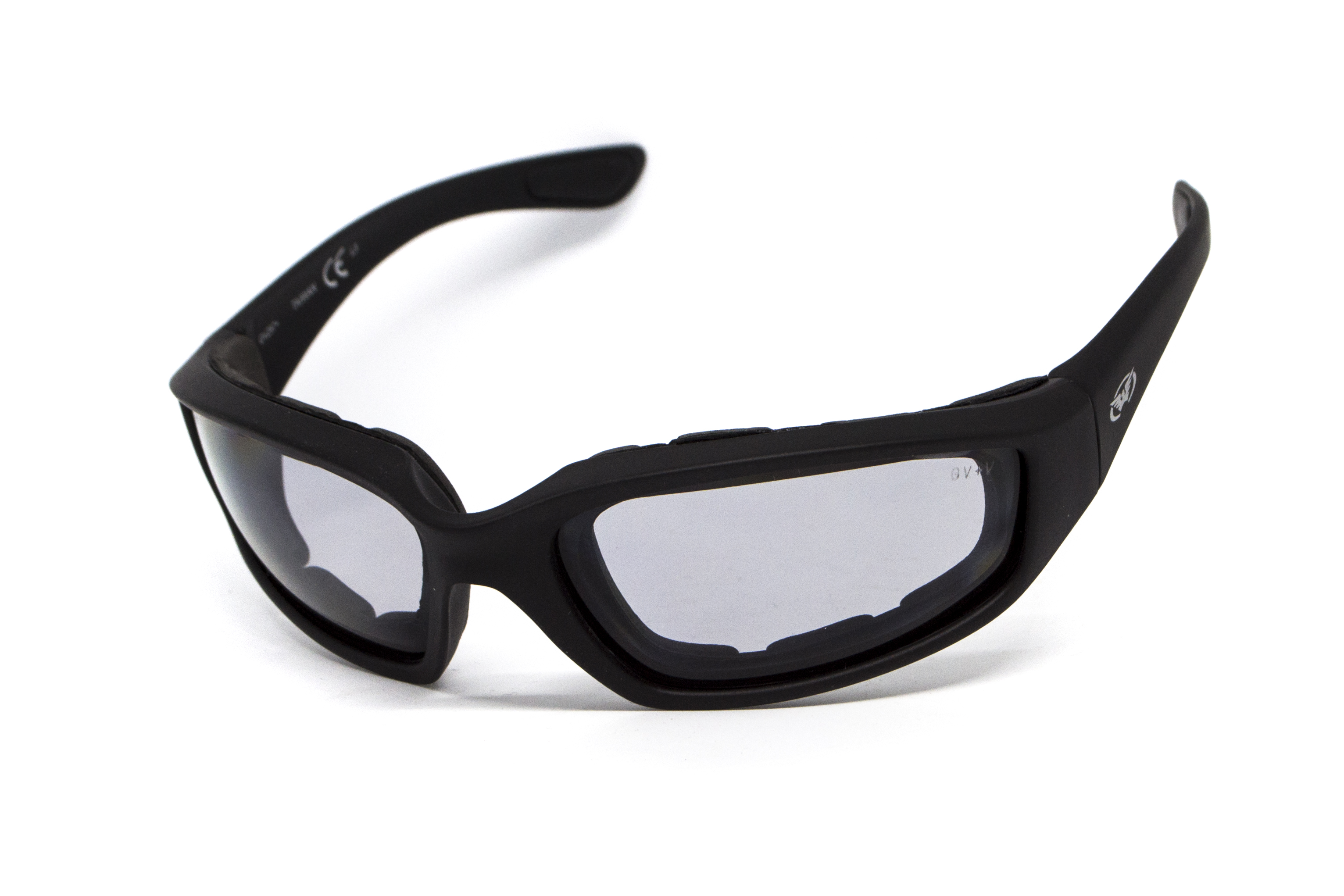 Очки защитные фотохромные с поляризацией Global Vision Kickback-Z Polarized+Photochromic (light gray) Anti-Fog фото 2
