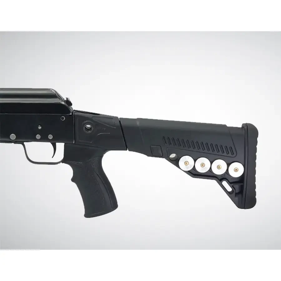 Рукоятка пистолетная для Saiga 12, DLG Tactical (DLG-089 black), цвет Черный, с отсеком и гнездами для ремня фото 9