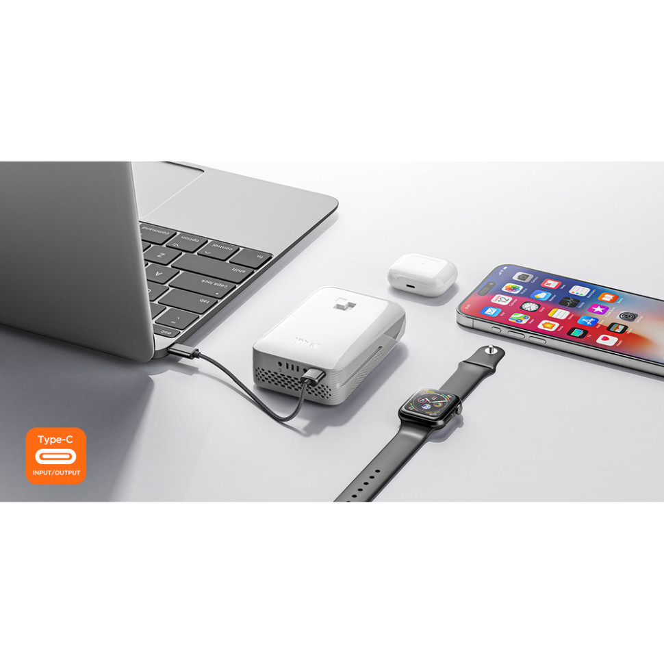 Акумуляторна газонокосарка Litheli, живлення від павербанку (УМБ Litheli Power Bank 20000 mAh, 45 W, 4А SE в фото 8