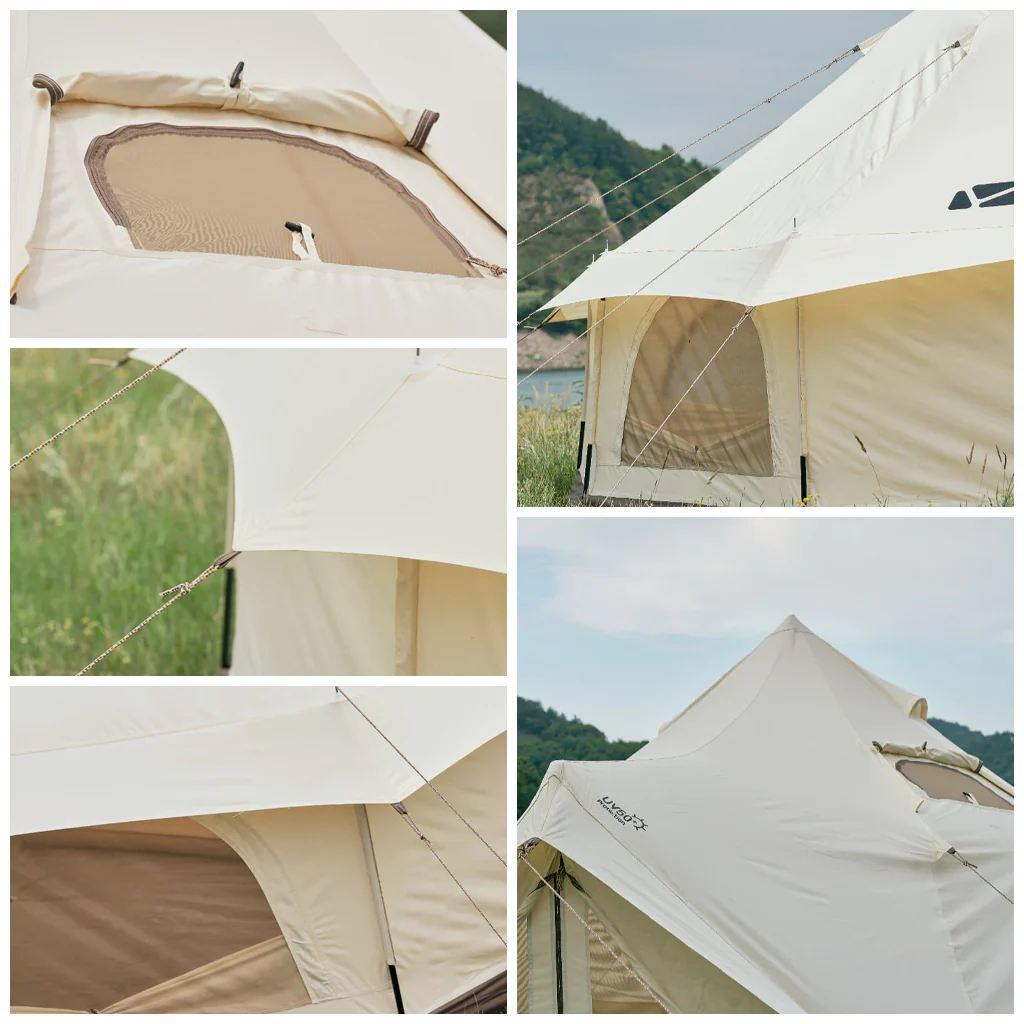 Намет-шатро Mobi Garden ERA Camp Campsite Version 260 NX21561029 ivory фото 3