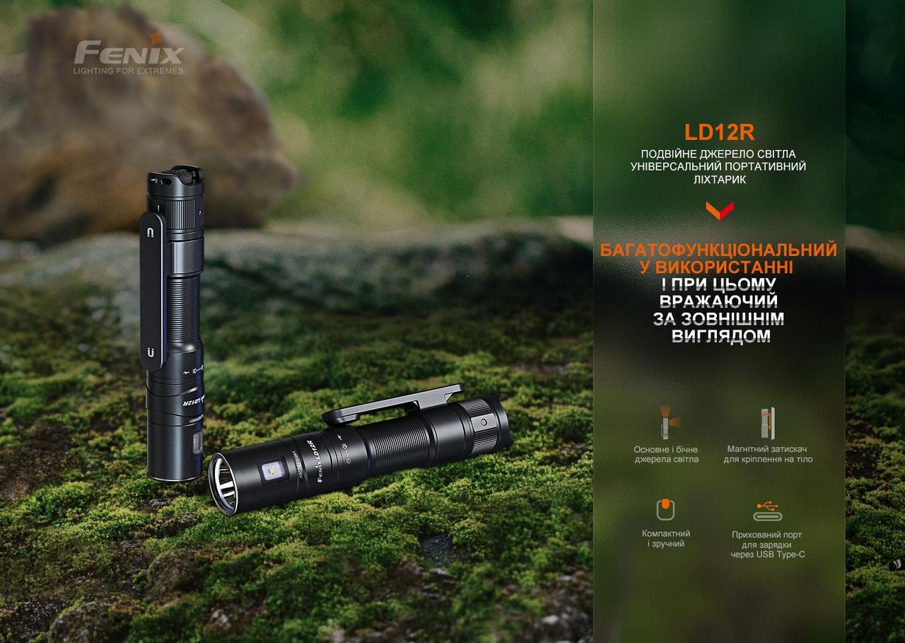Ліхтар ручний Fenix LD12R фото 5