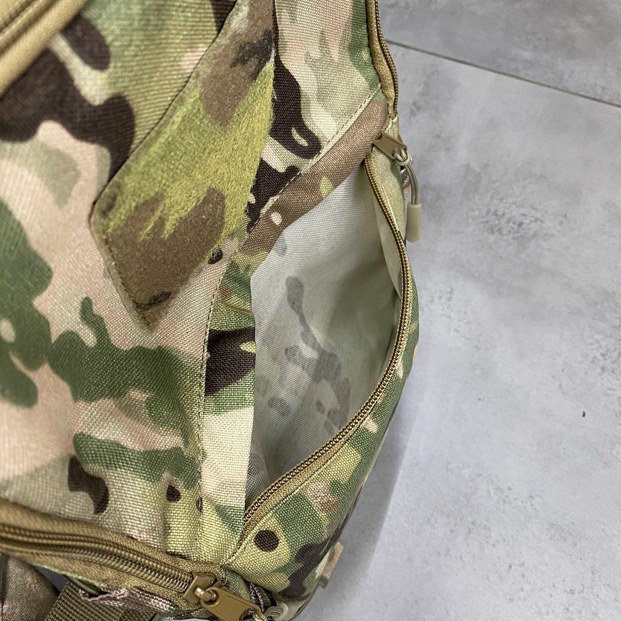 Подсумок-рюкзак сухарный на плитоноску с Молли, Мультикам, Cordura, сумка сухарная тактическая, сумка сухарка фото 8