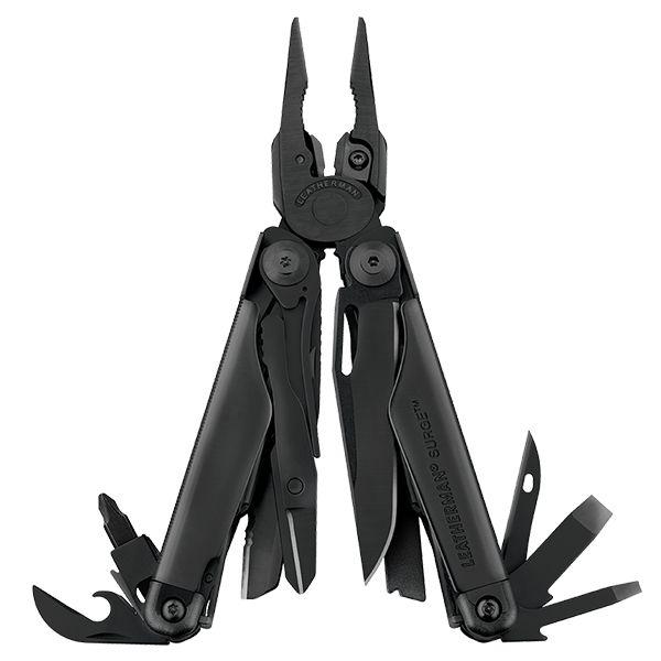 Мультитул LEATHERMAN Surge BLACK, синтетический чехол (831334)