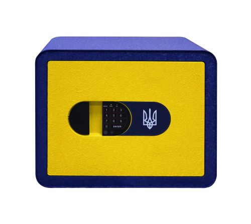 Сейф меблевий MSR.30.E.YELLOW-BLUE
