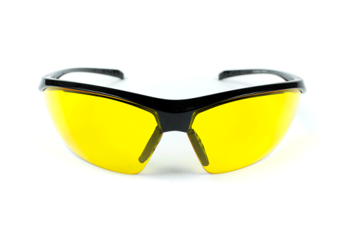 Очки защитные открытые Global Vision Lieutenant (yellow) желтые фото 2