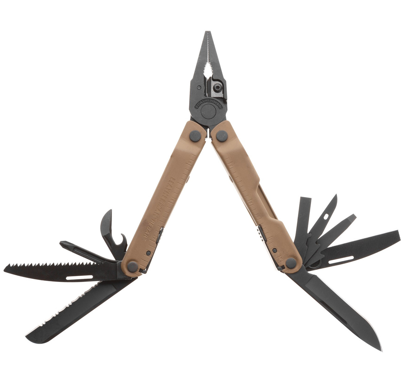 Мультитул LEATHERMAN Rebar Coyote Standard, коробка