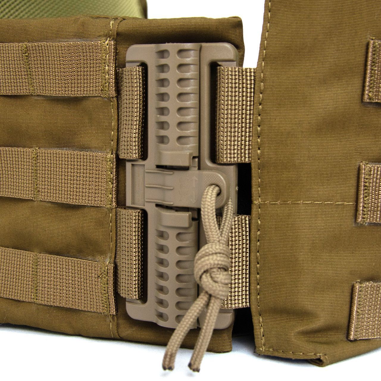 Плитоноска зі швидким скиданням Койот Cordura 1000 D MELGO фото 6