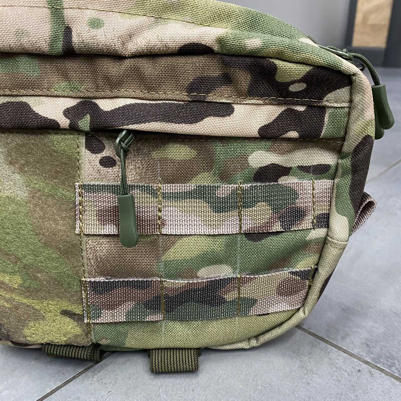 Сумка напашник для бронежилета на Молли, Мультикам, Cordura, WINTAC, подсумок напашник для плитоноски фото 5