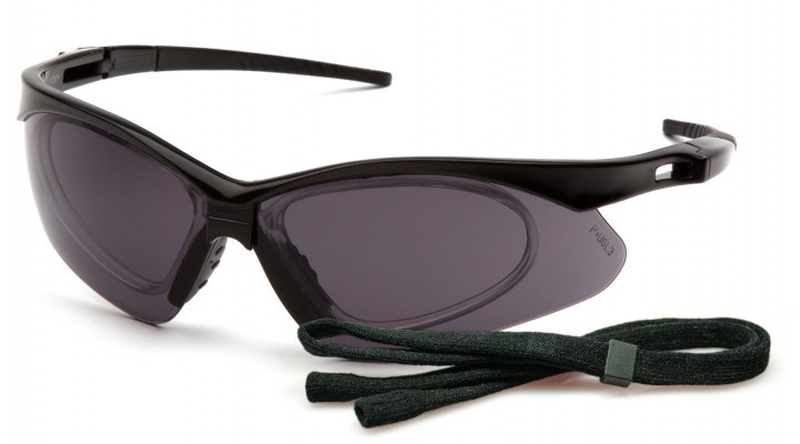 Очки защитные открытые Pyramex PMXtreme RX (gray) Anti-Fog, серые с вставкой под диоптрии