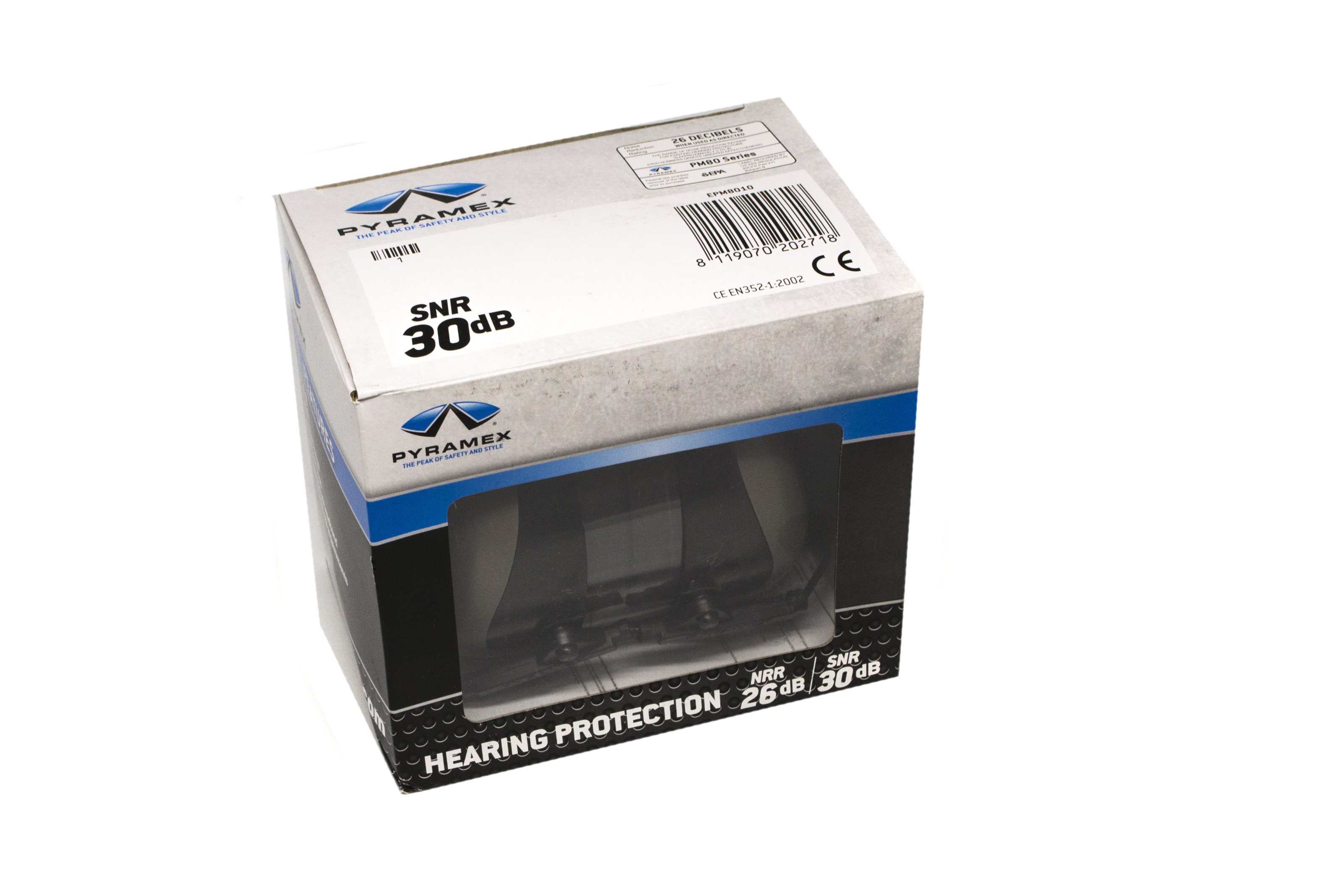 Наушники защитные Pyramex PM8010 (защита SNR 30 dB, NRR 26 dB), бежево-серые фото 10