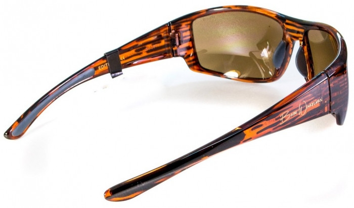 Очки поляризационные защитные 2в1 BluWater Babe Winkelman  Polarized (brown) коричневые фото 5