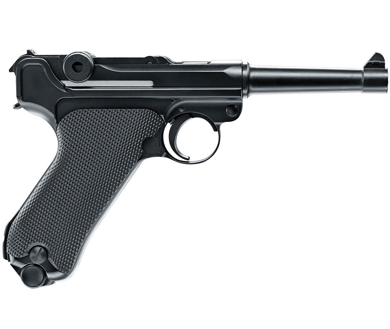 Пистолет пневматический Walther Umarex Legends P.08 с блоубеком фото 2