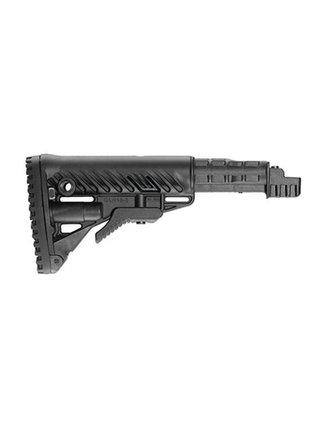Приклад FAB M4 з амортизатором для AK 47, полімер, чорний