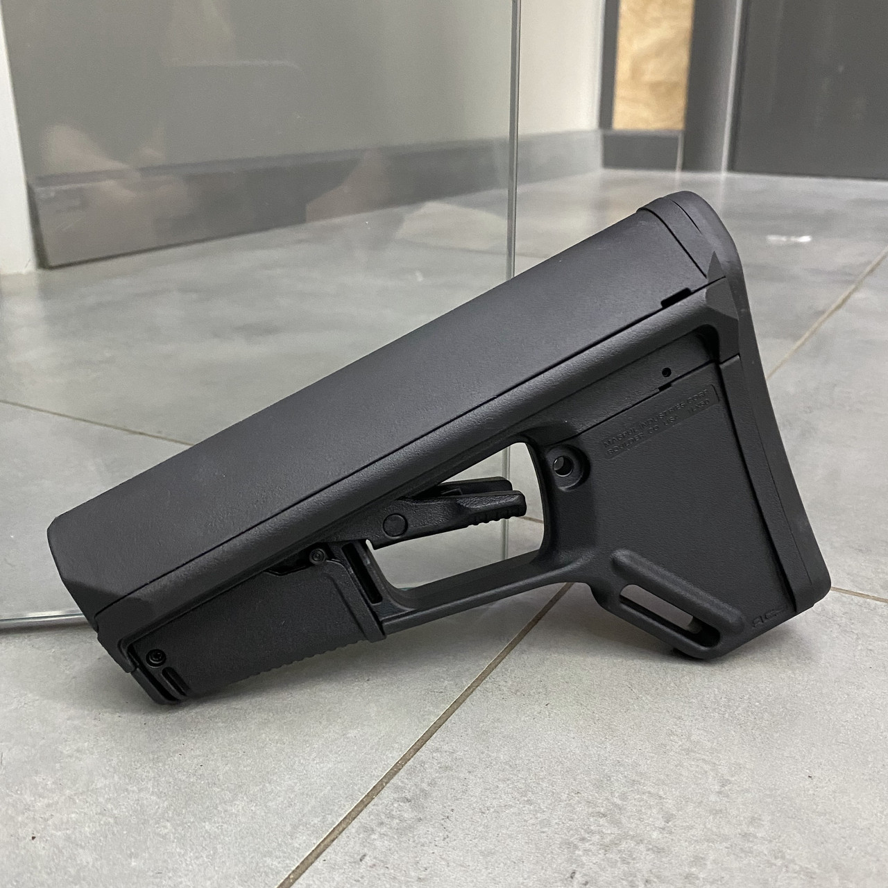 Приклад (база) Magpul ACS-L Carbine Stock – Mil-Spec (MAG378), Черный, приклад для AR10 / AR15 фото 6