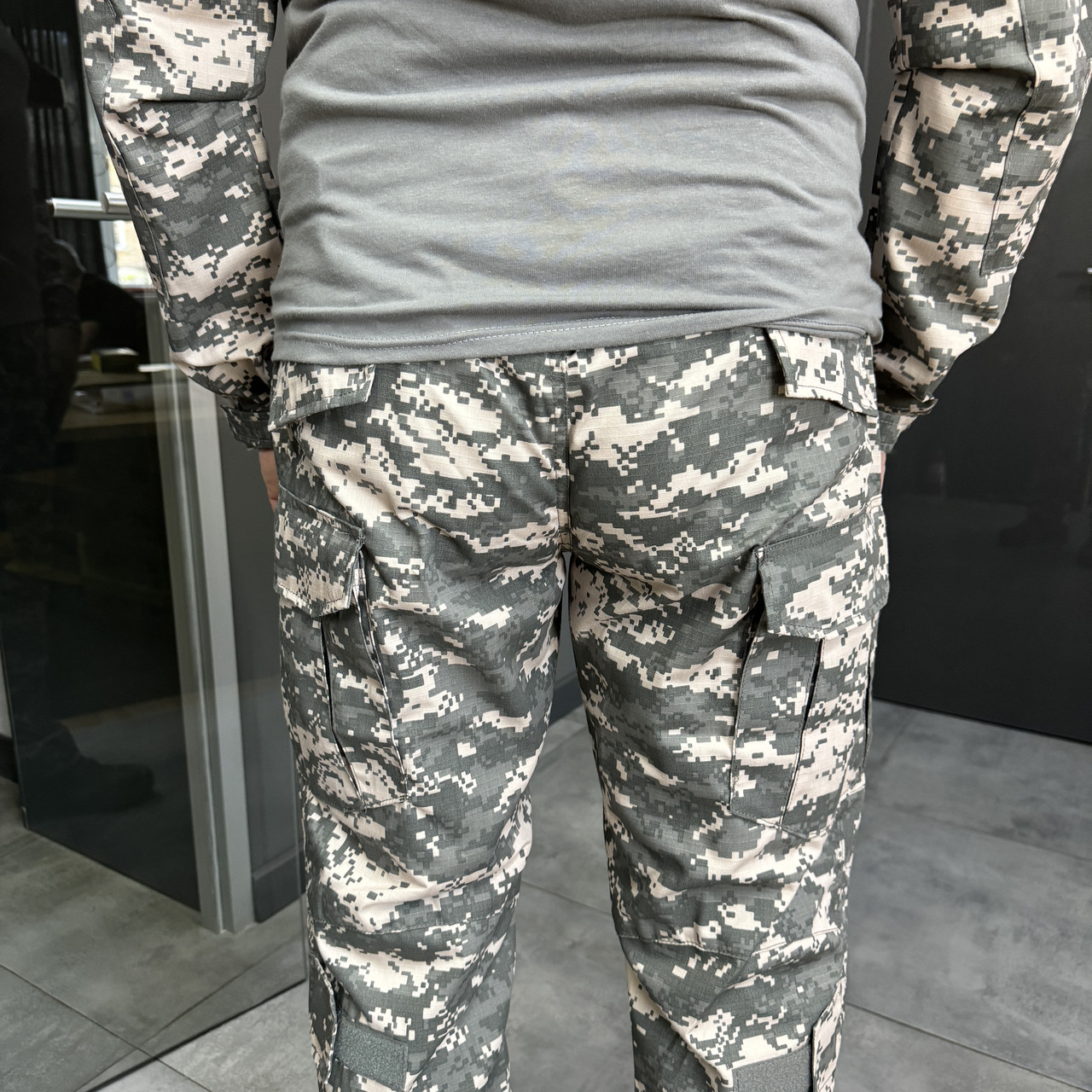 Военная форма  COMBAT (убакс и брюки), пиксель НАТО, размер XXL, тактическая форма фото 10