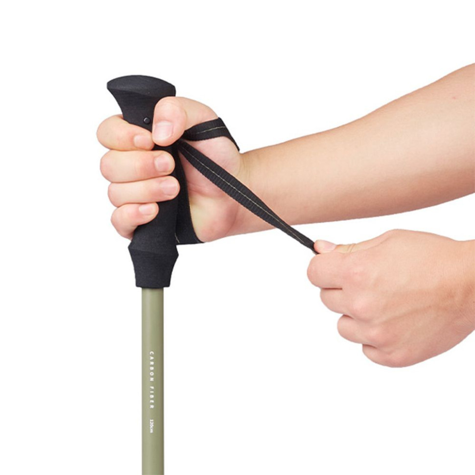Трекінгова палиця Naturehike CNK2300DS010, 100 см, жовта фото 2