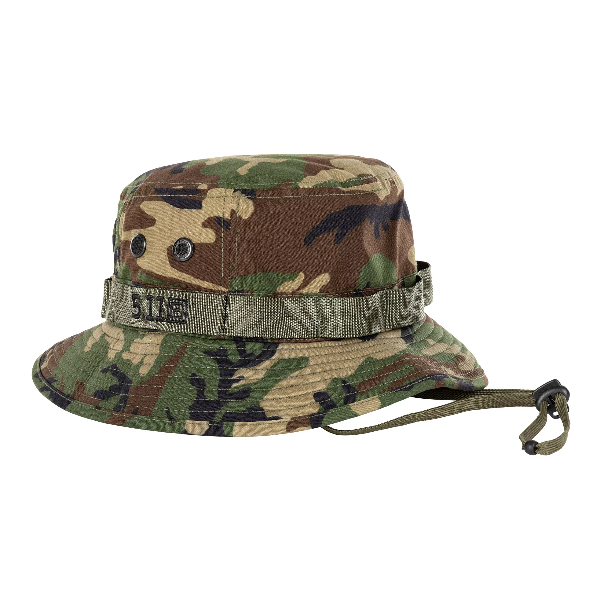 Панама тактическая 5.11 Tactical® Boonie Hat Woodland фото 2