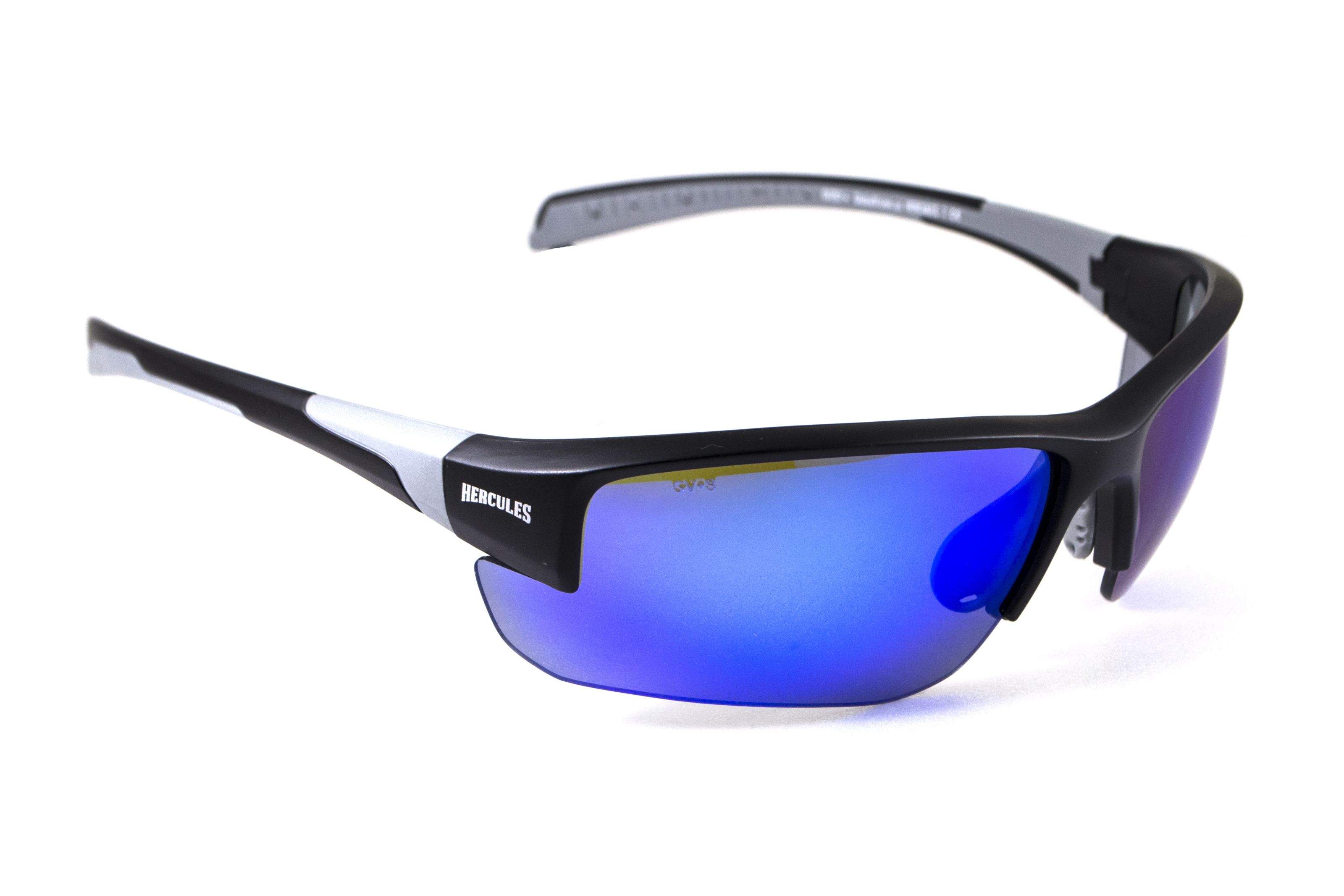 Защитные очки Global Vision Hercules-7 (G-Tech blue), зеркальные синие фото 3