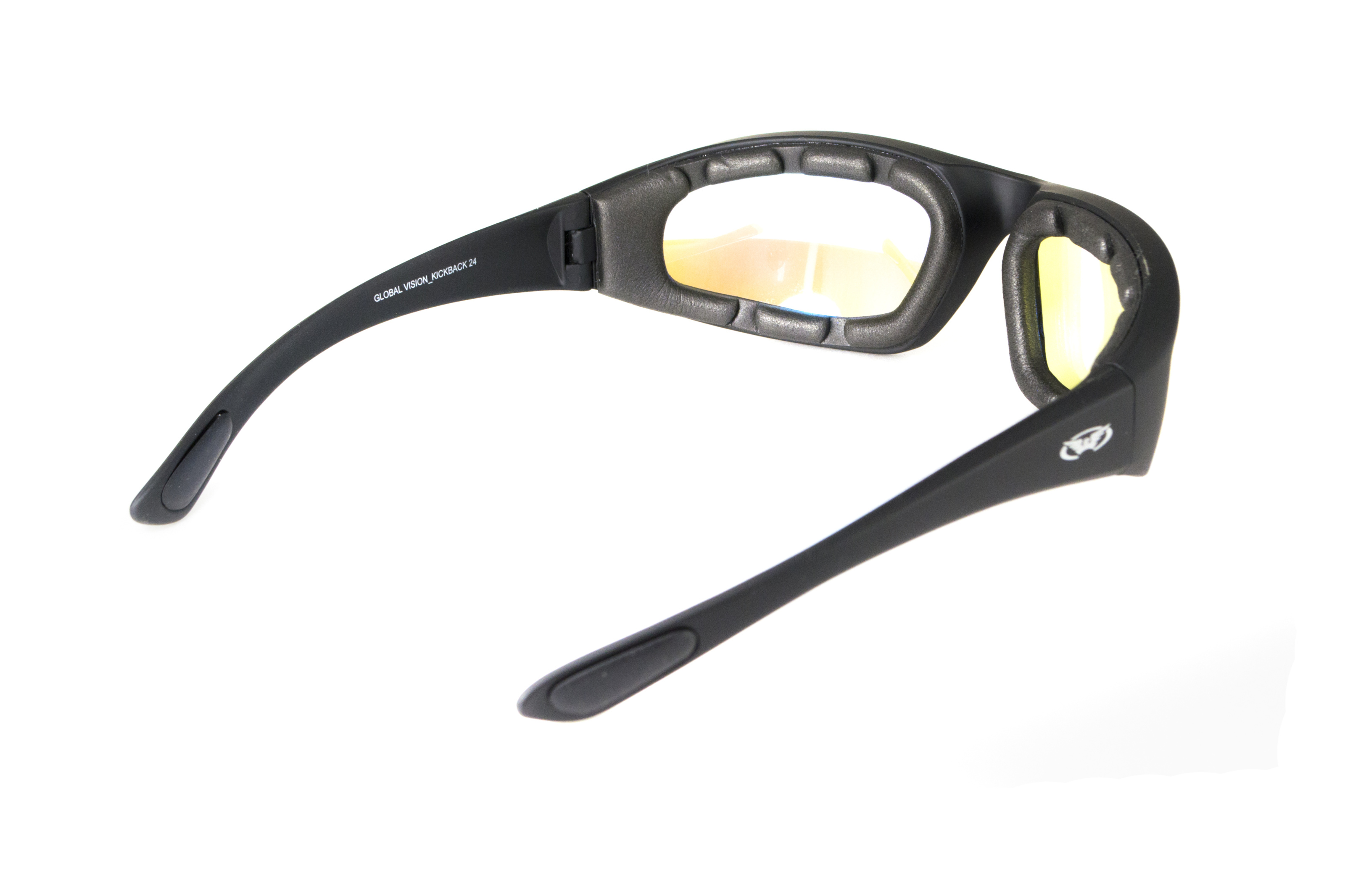 Очки защитные фотохромные Global Vision KickBack Photochromic (G-Tech™ blue) Anti-Fog, фотохромные синие зеркальные фото 6
