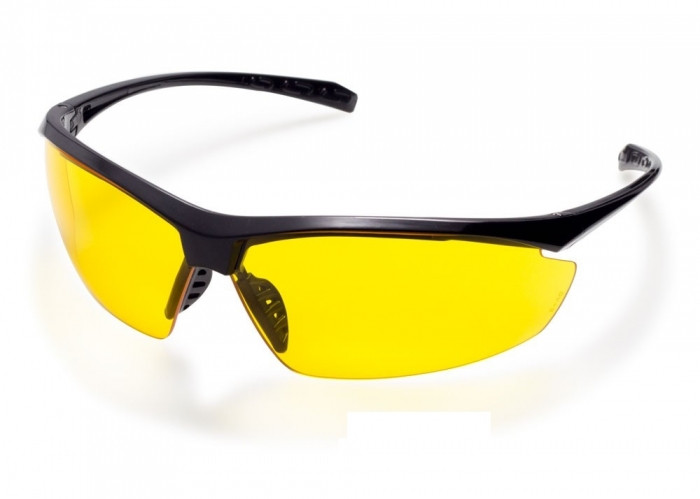 Очки защитные открытые Global Vision Lieutenant (yellow) желтые фото 4